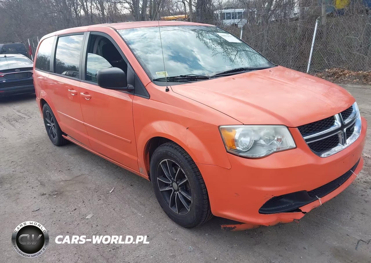 2012 Dodge Grand Caravan Se-Avp