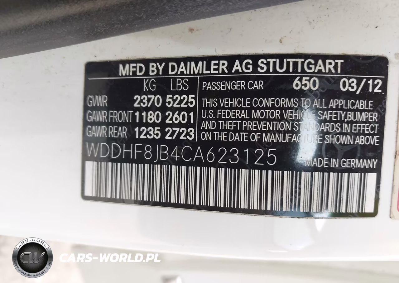 2012 Mercedes-Benz E 350 4Matic VIN:WDDHF8JB4CA623125 - 9