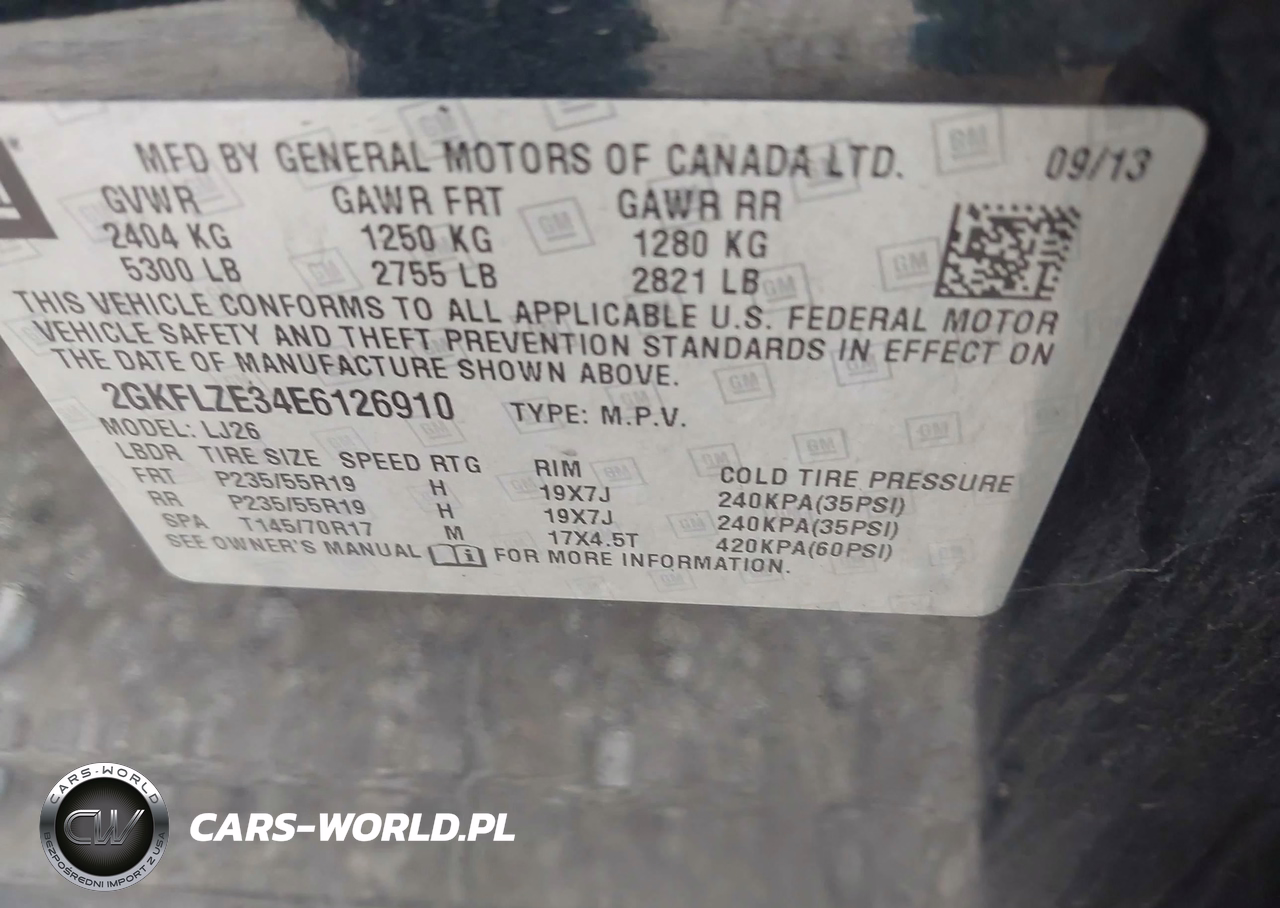 2014 GMC Terrain Denali VIN:2GKFLZE34E6126910 - 9