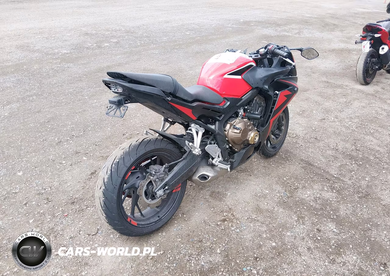 2018 Honda Cbr650 F VIN:MLHRC7402J5400516 - 4