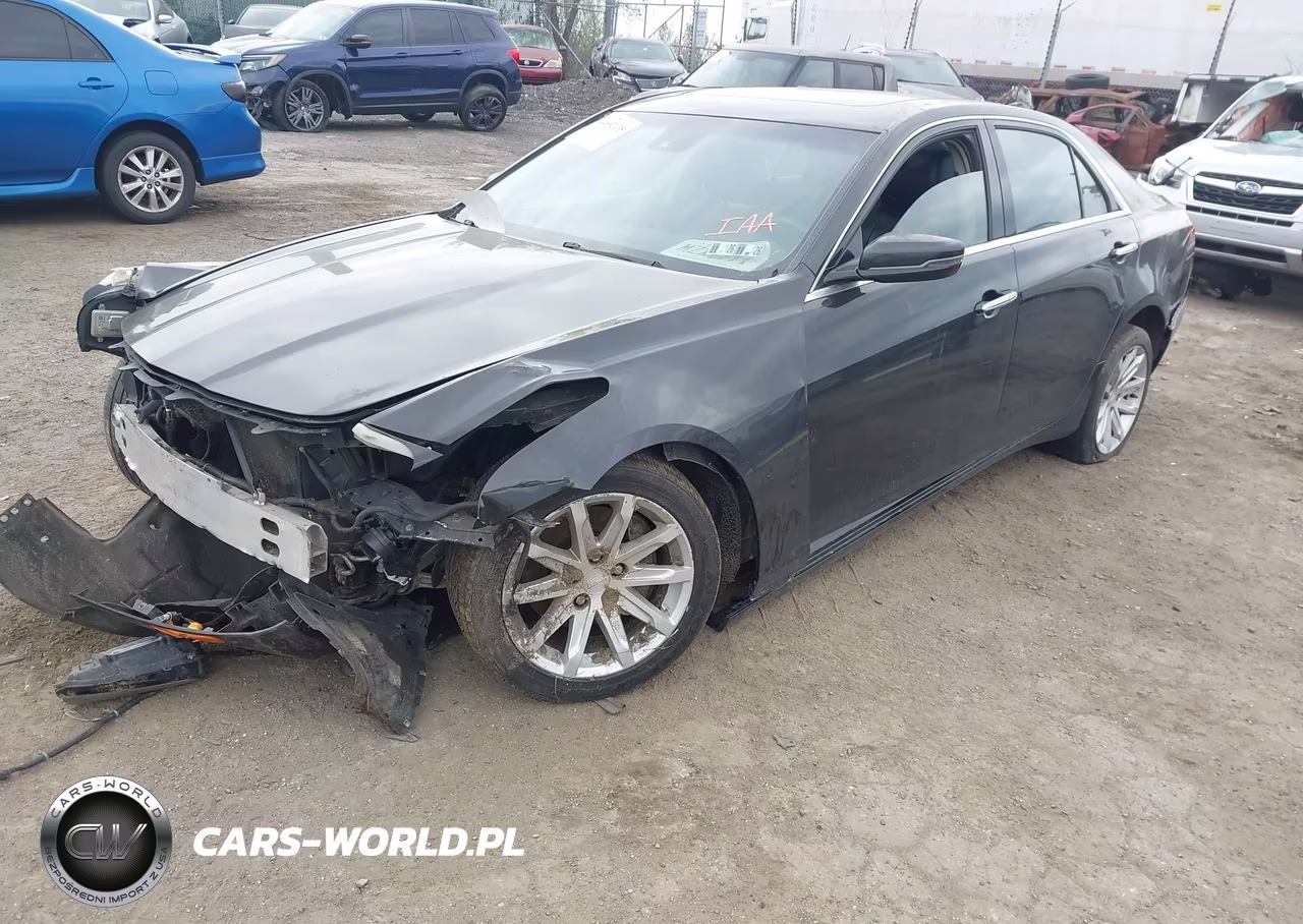 2015 Cadillac Cts Luxury VIN:1G6AR5S39F0137061 - 2