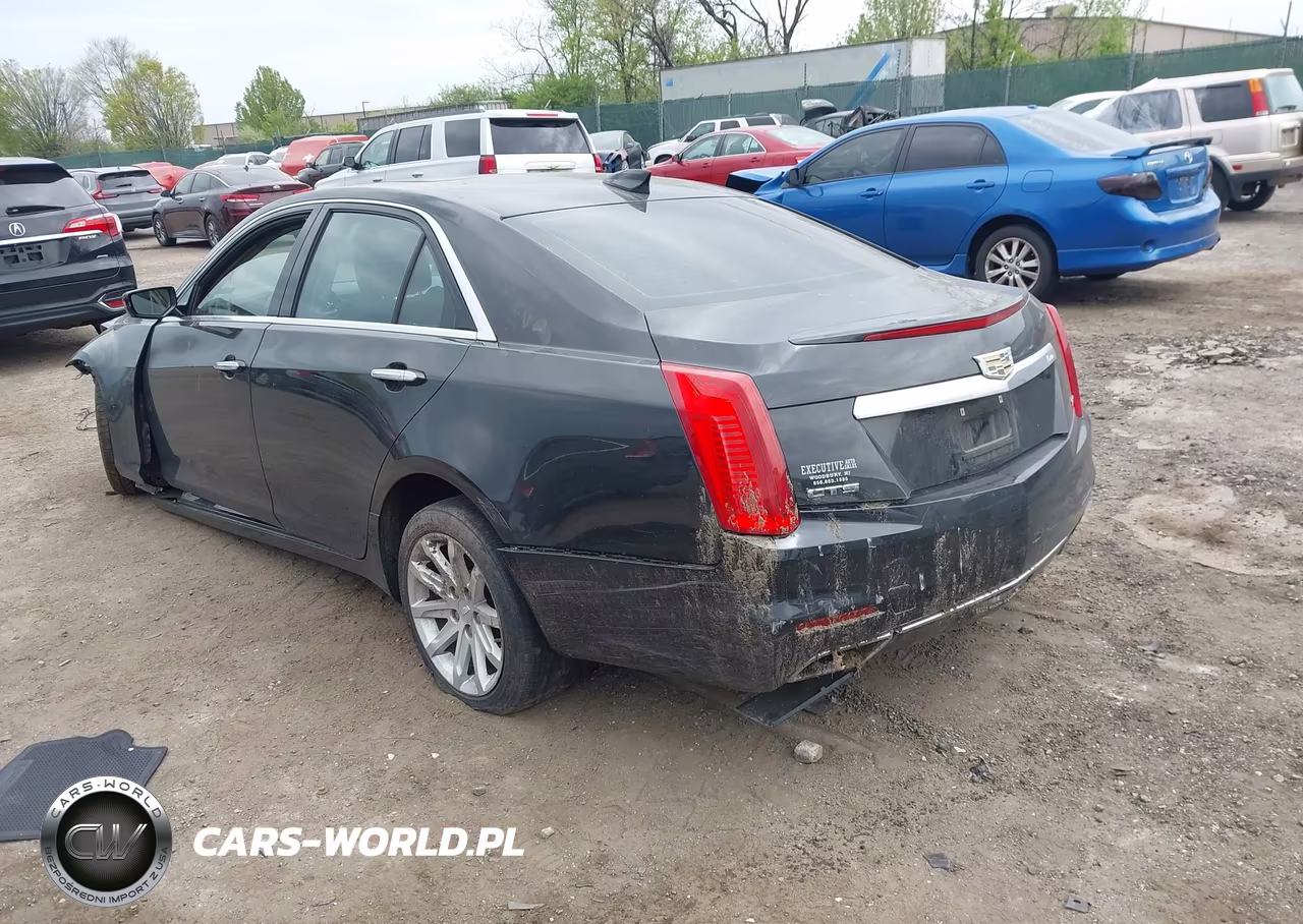 2015 Cadillac Cts Luxury VIN:1G6AR5S39F0137061 - 3