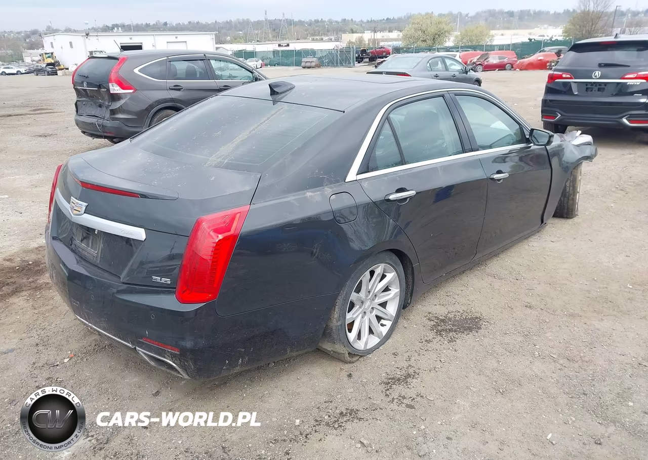 2015 Cadillac Cts Luxury VIN:1G6AR5S39F0137061 - 4