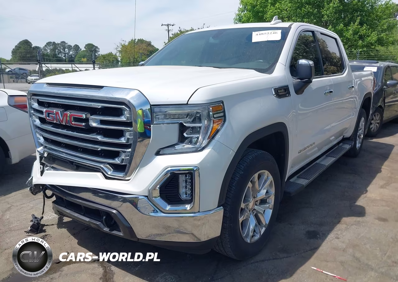 2021 GMC Sierra 1500 4Wd Short Box Slt VIN:3GTU9DET6MG438525 - 2