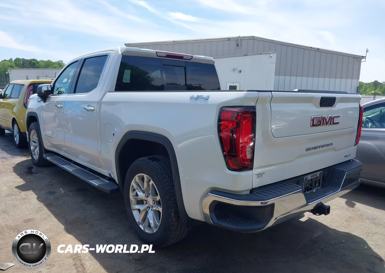 2021 GMC Sierra 1500 4Wd Short Box Slt VIN:3GTU9DET6MG438525 - 3