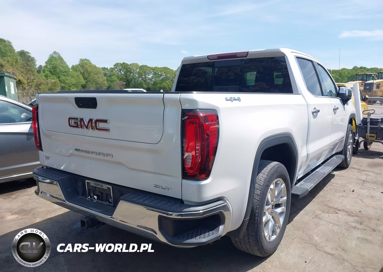 2021 GMC Sierra 1500 4Wd Short Box Slt VIN:3GTU9DET6MG438525 - 4