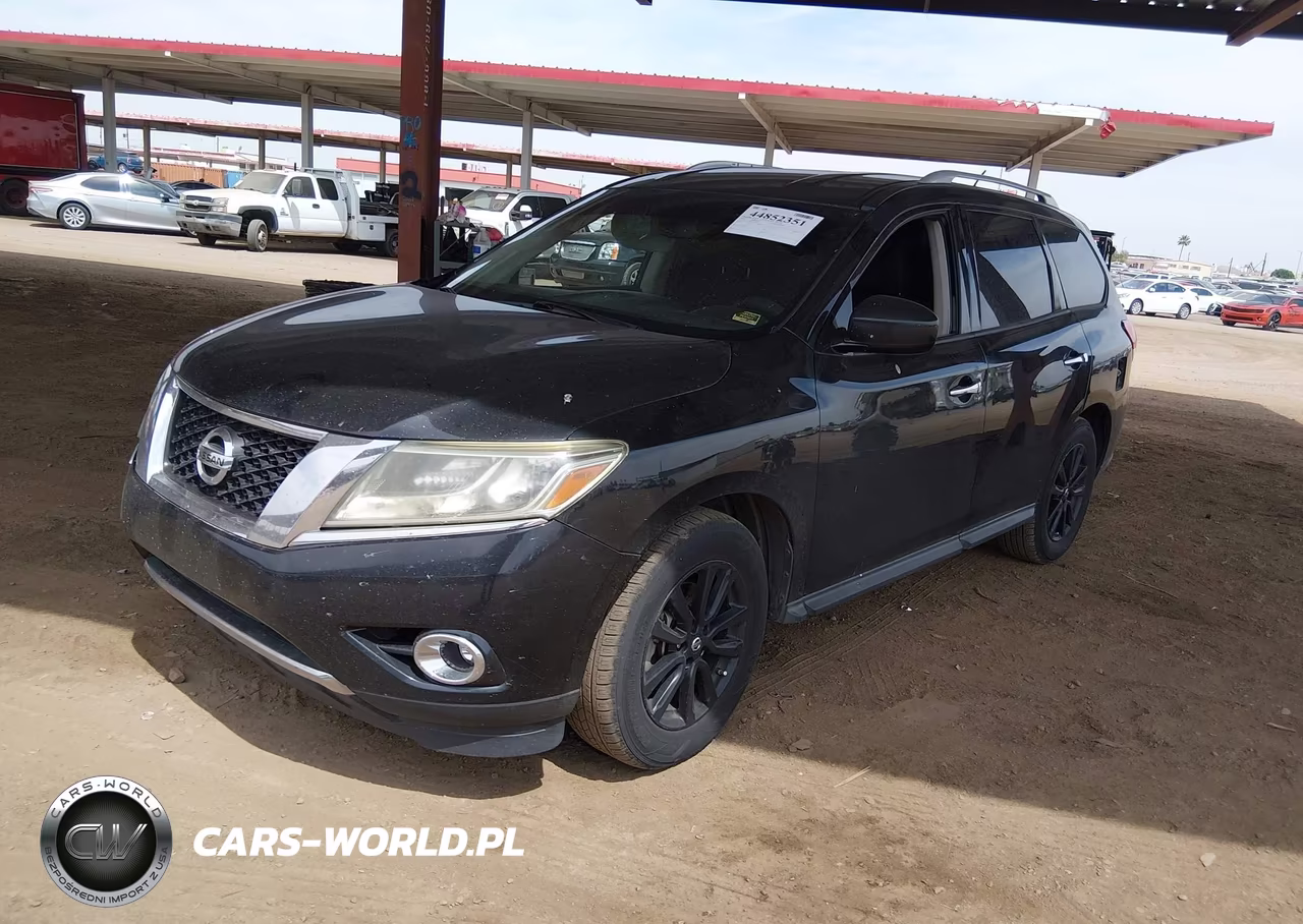 2016 Nissan Pathfinder Platinum-S-Sl-Sv VIN:5N1AR2MN3GC618994 - 2