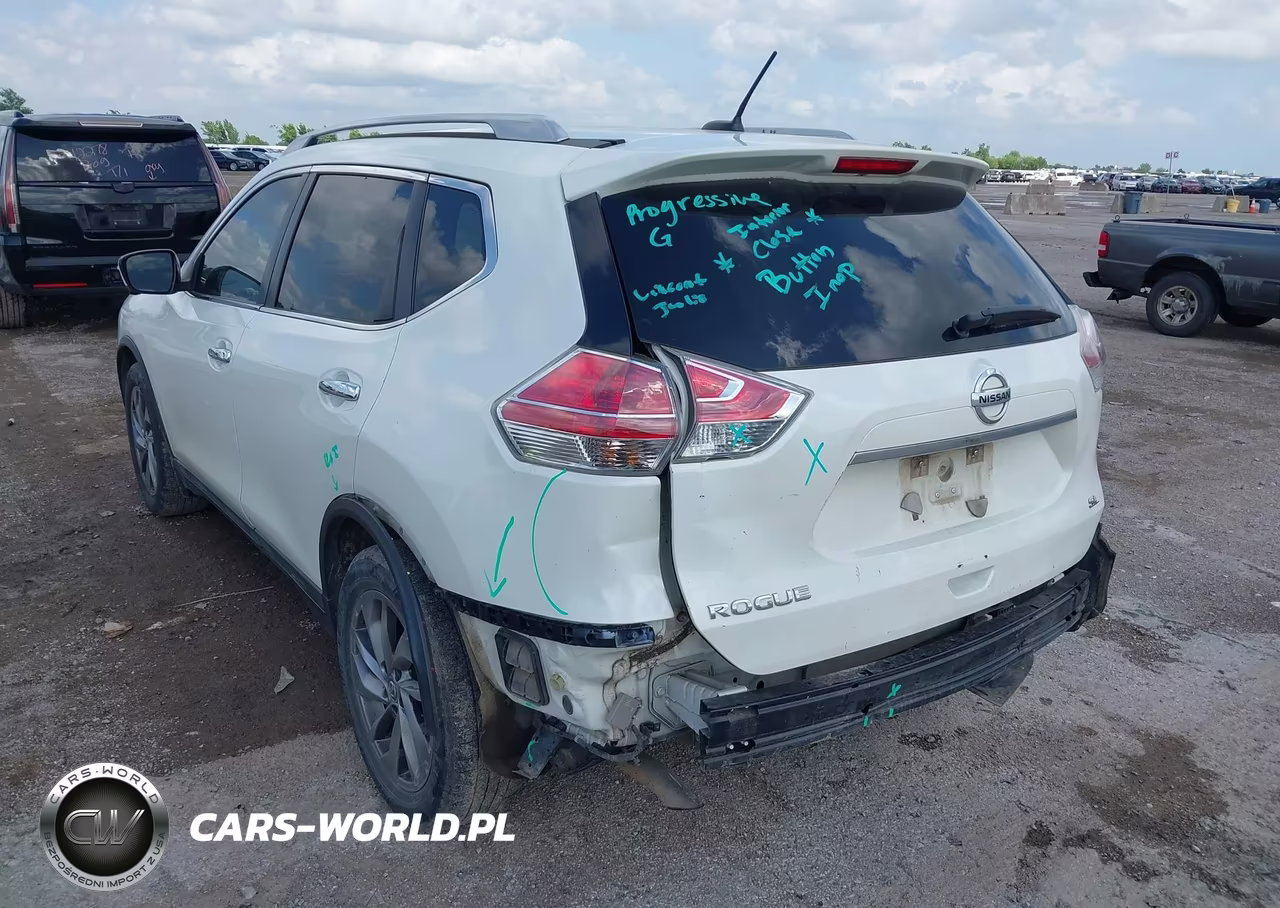 2015 Nissan Rogue Sl VIN:5N1AT2MT2FC784017 - 3