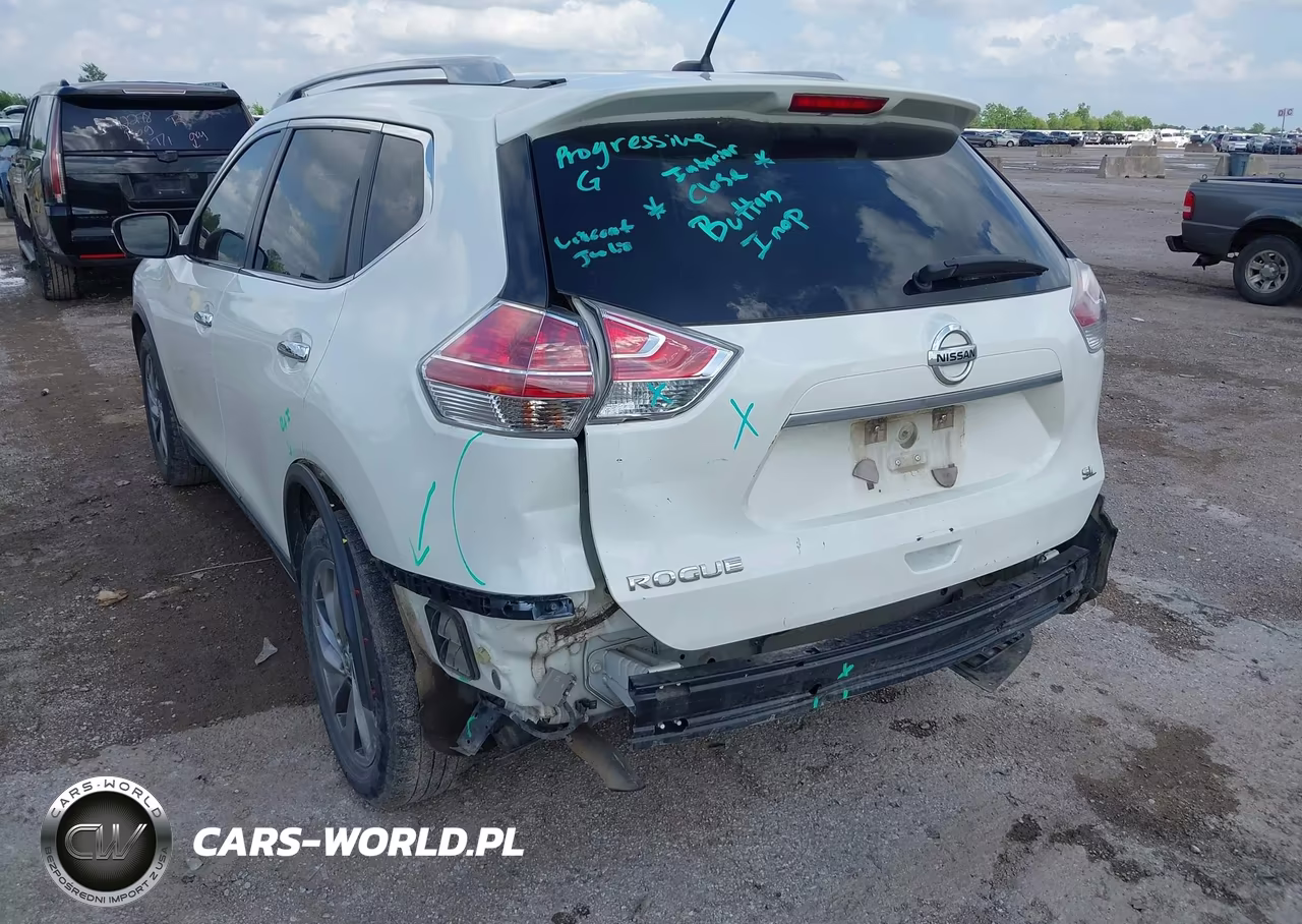 2015 Nissan Rogue Sl VIN:5N1AT2MT2FC784017 - 6