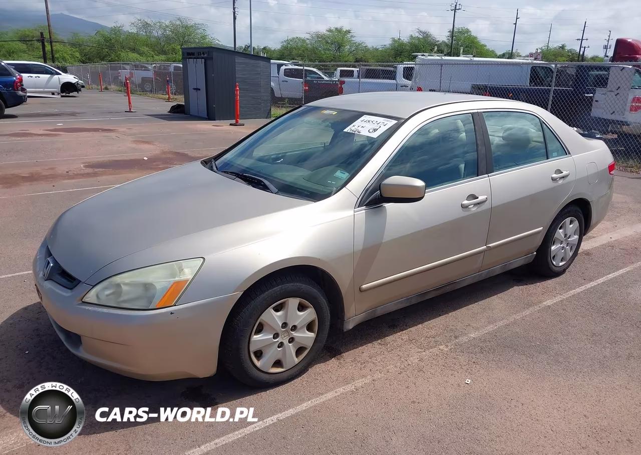 2003 Honda Accord 2.4 Lx VIN:1HGCM56393A047169 - 2