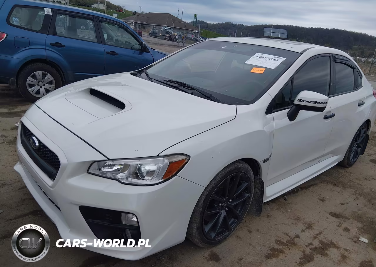 2017 Subaru Wrx Premium VIN:JF1VA1E63H9832127 - 2