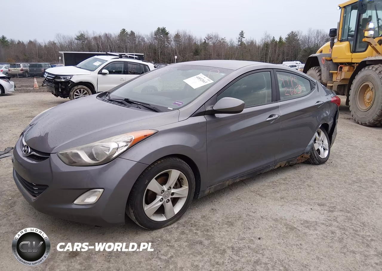 2012 Hyundai Elantra Gls VIN:5NPDH4AEXCH094942 - 2