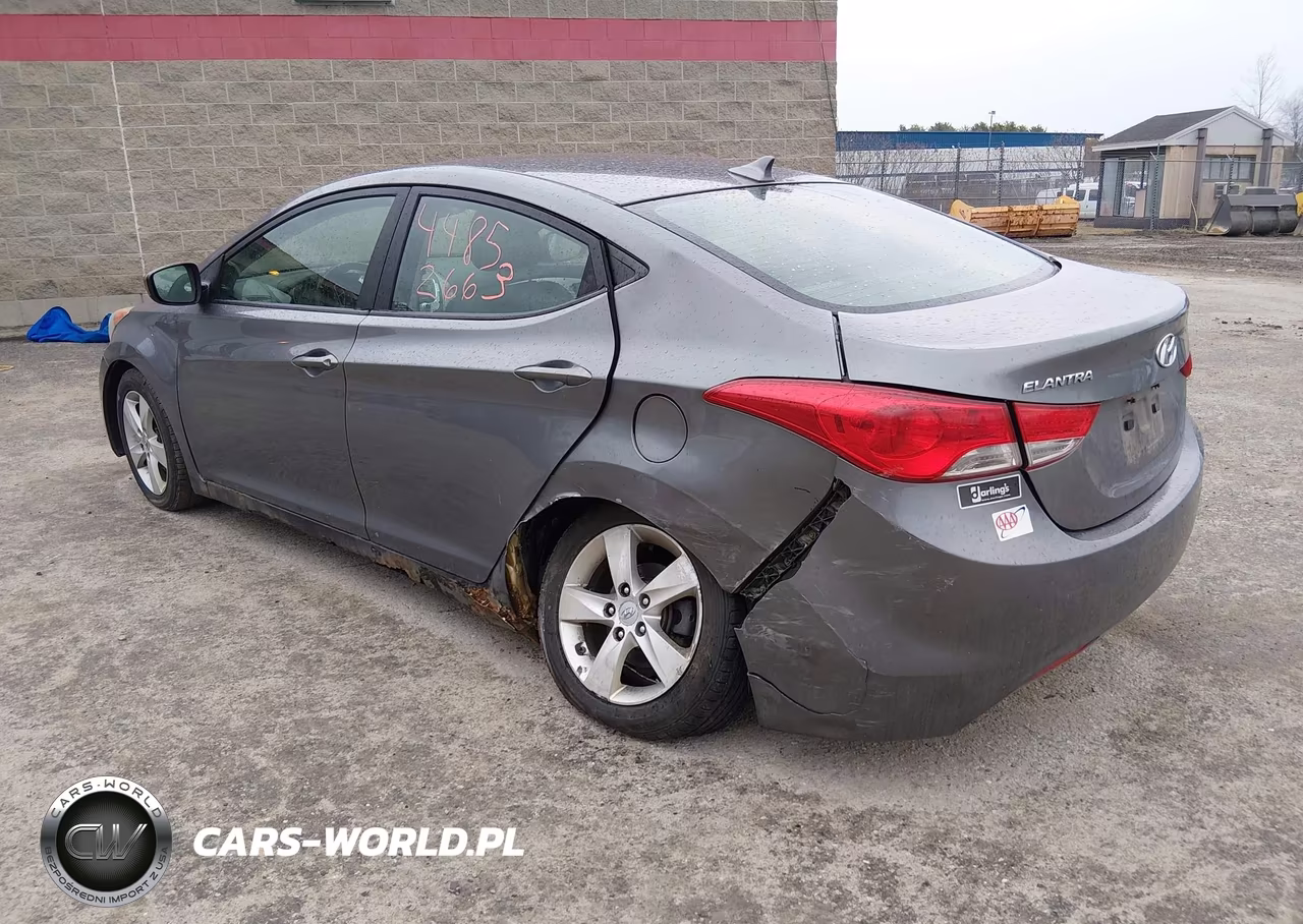 2012 Hyundai Elantra Gls VIN:5NPDH4AEXCH094942 - 3