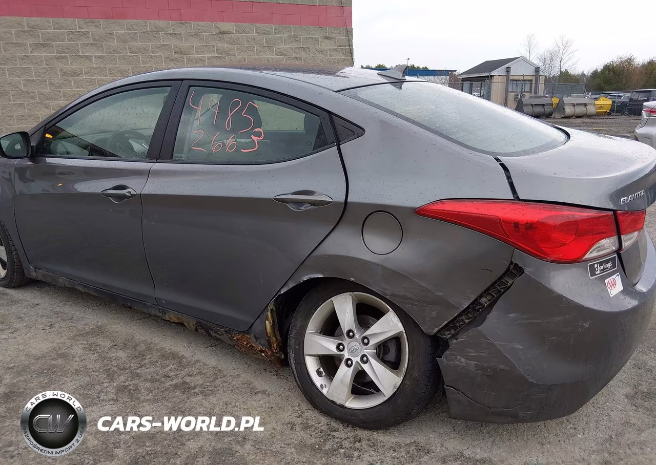 2012 Hyundai Elantra Gls VIN:5NPDH4AEXCH094942 - 6