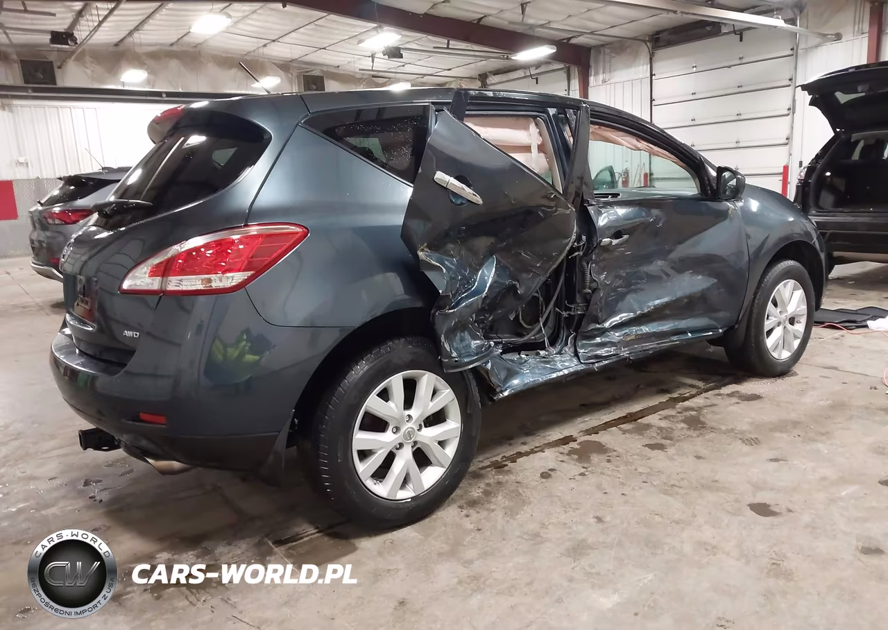 2012 Nissan Murano S VIN:JN8AZ1MWXCW211324 - 4
