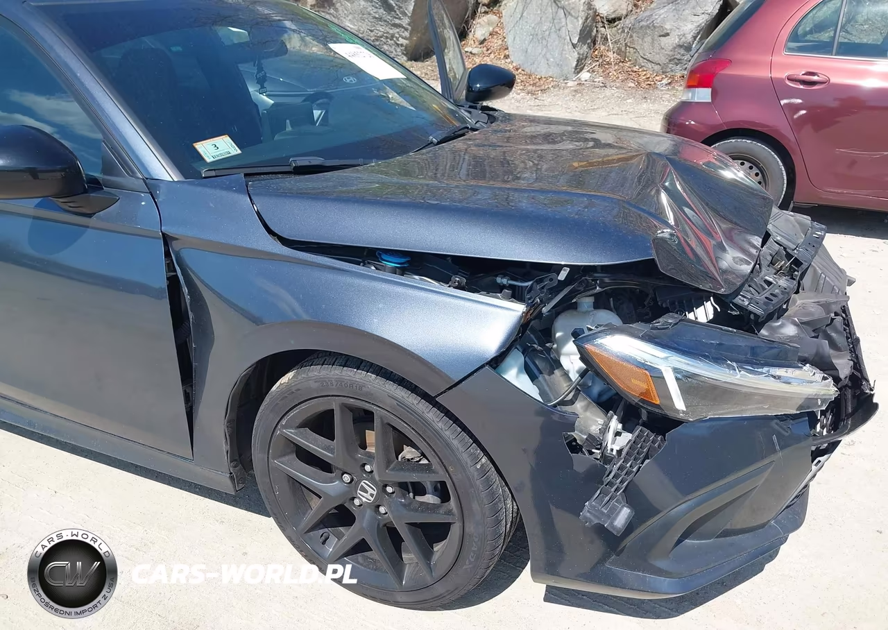 2022 Honda Civic Sport VIN:2HGFE2F55NH515932 - 17