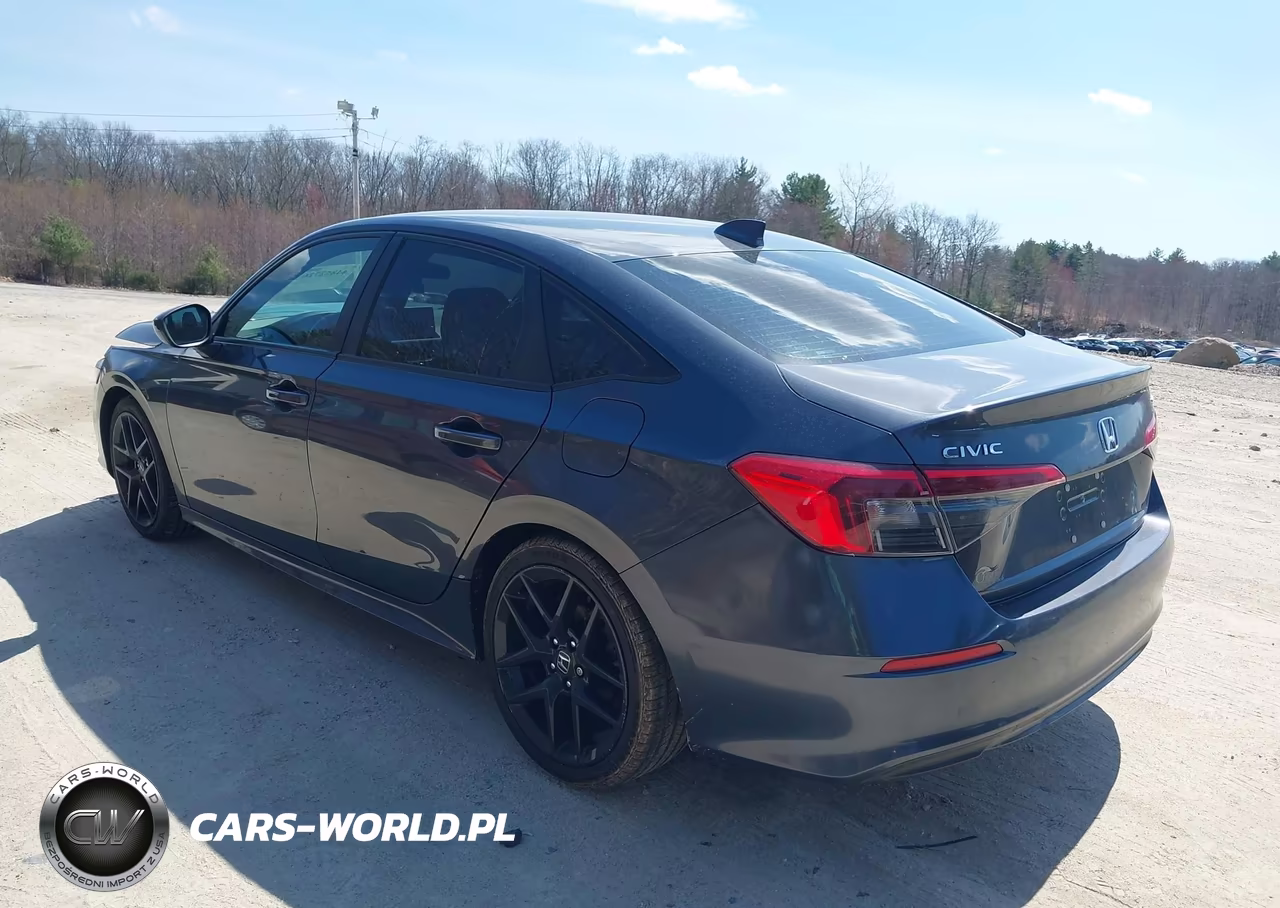2022 Honda Civic Sport VIN:2HGFE2F55NH515932 - 3