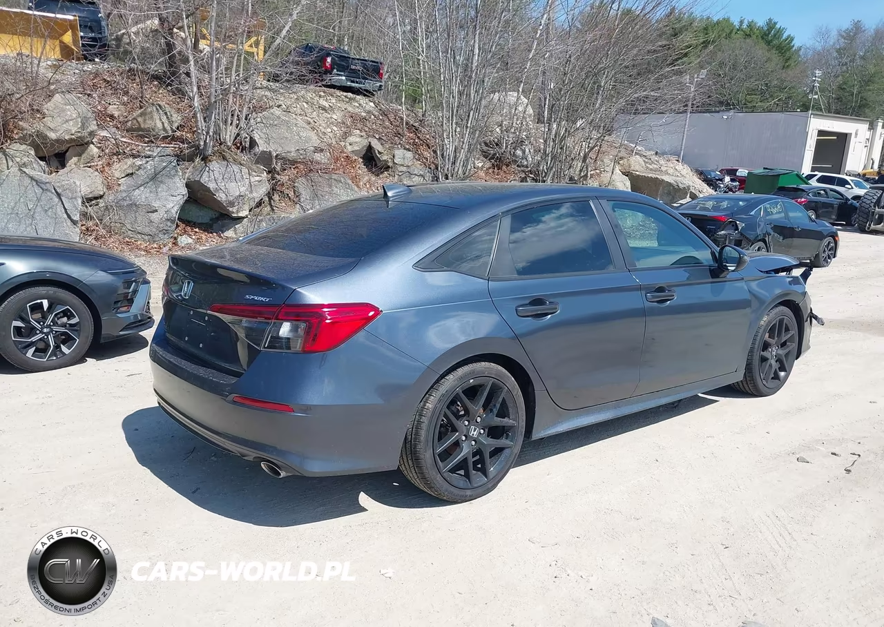 2022 Honda Civic Sport VIN:2HGFE2F55NH515932 - 4