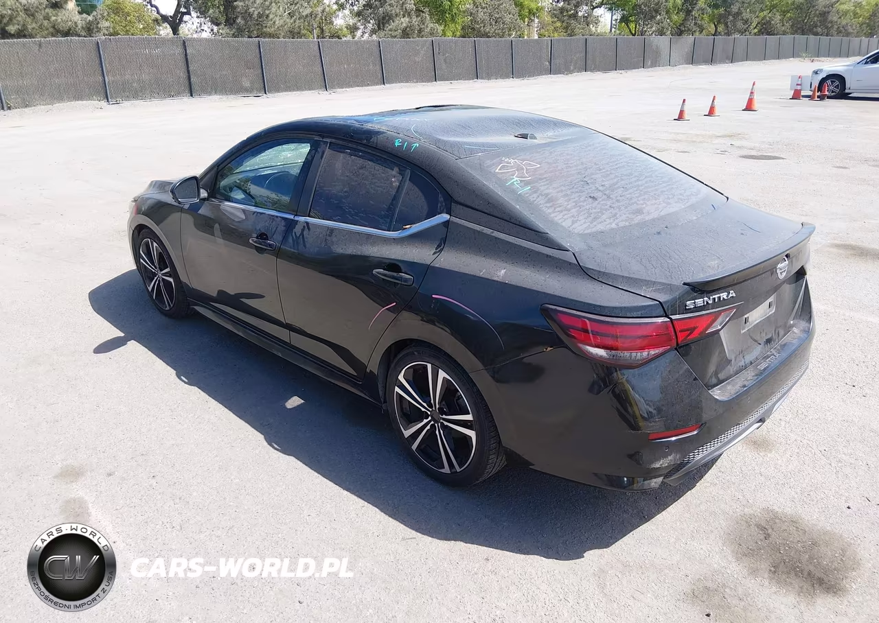 2020 Nissan Sentra Sr Xtronic Cvt VIN:3N1AB8DV2LY282559 - 3