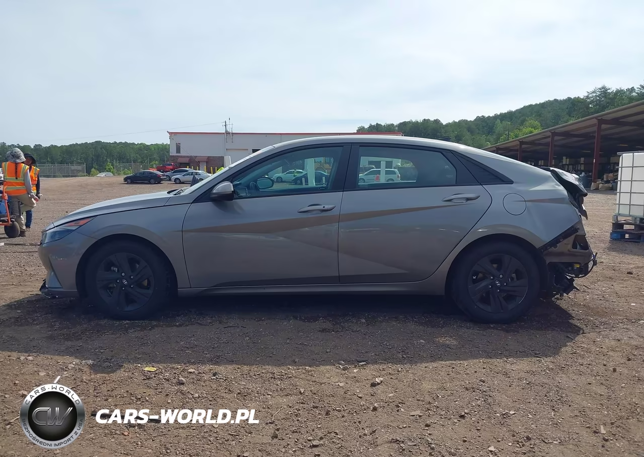 2021 Hyundai Elantra Hybrid Blue VIN:KMHLM4AJ0MU003944 - 15