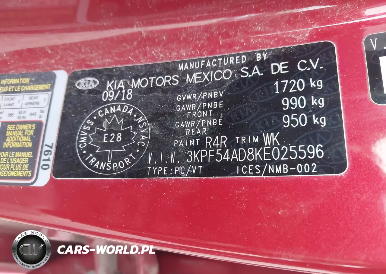 2019 Kia Forte Ex VIN:3KPF54AD8KE025596 - 9