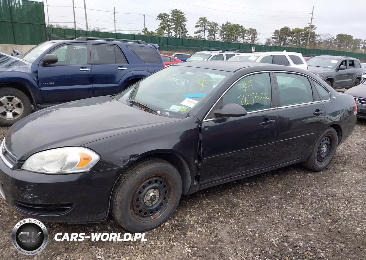 2008 Chevrolet Impala Police VIN:2G1WS583881326007 - 2