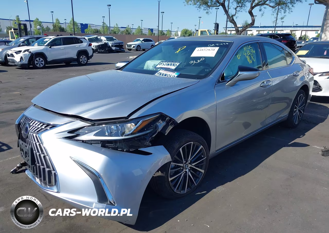 2022 Lexus Es 300H VIN:58ADA1C11NU015880 - 2