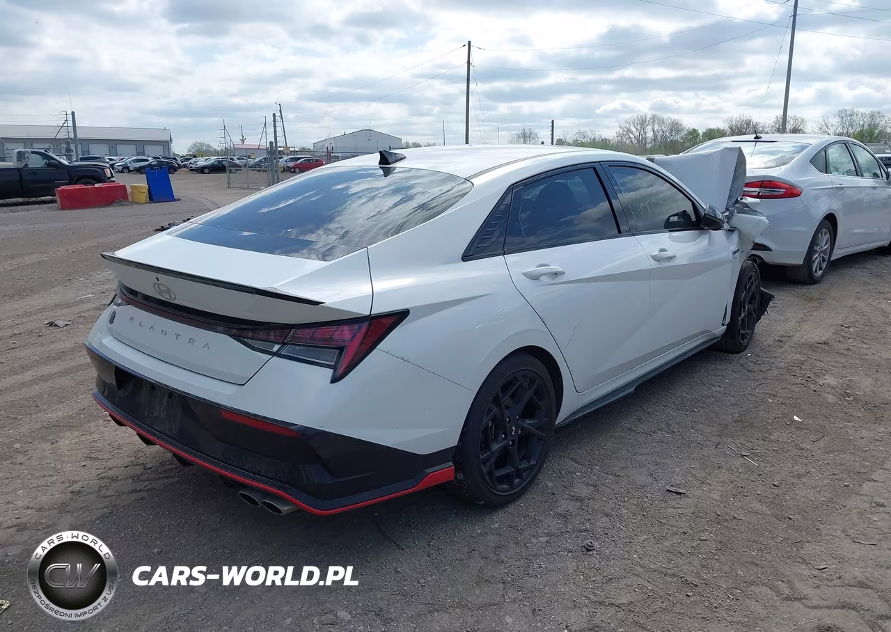 2025 Hyundai Elantra N Line VIN:KMHLR4DF0SU953078 - 4
