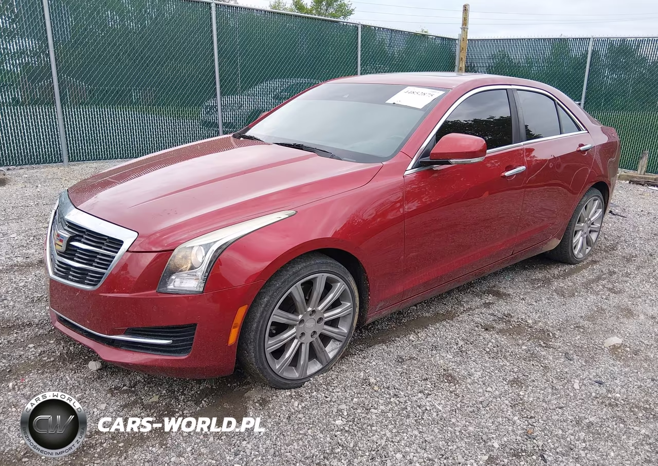 2017 Cadillac Ats Luxury VIN:1G6AH5SX4H0118104 - 2