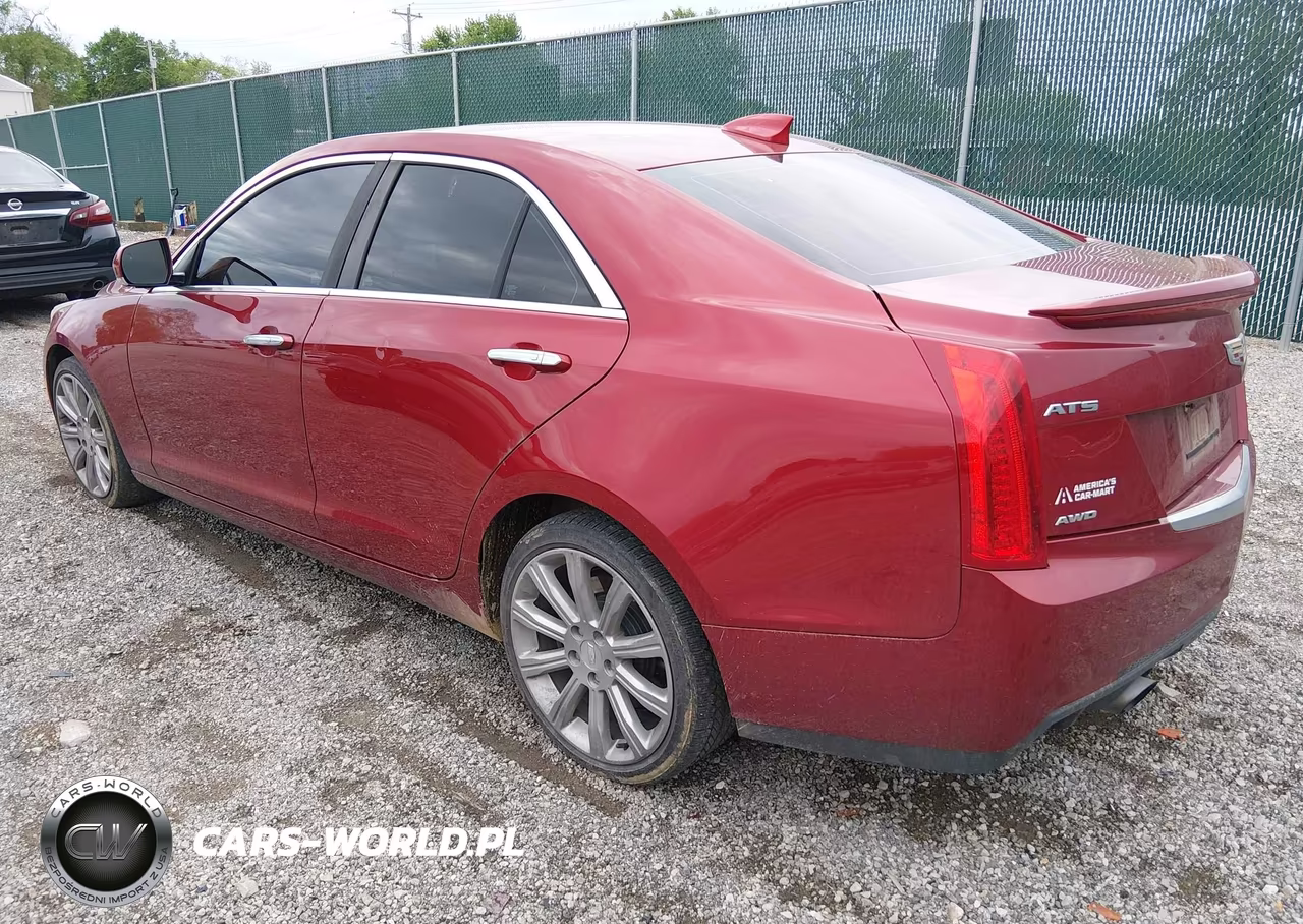 2017 Cadillac Ats Luxury VIN:1G6AH5SX4H0118104 - 3