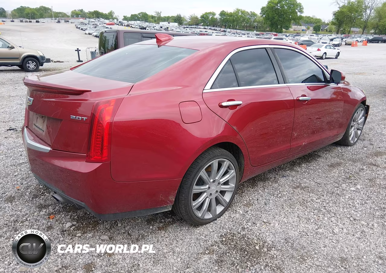 2017 Cadillac Ats Luxury VIN:1G6AH5SX4H0118104 - 4