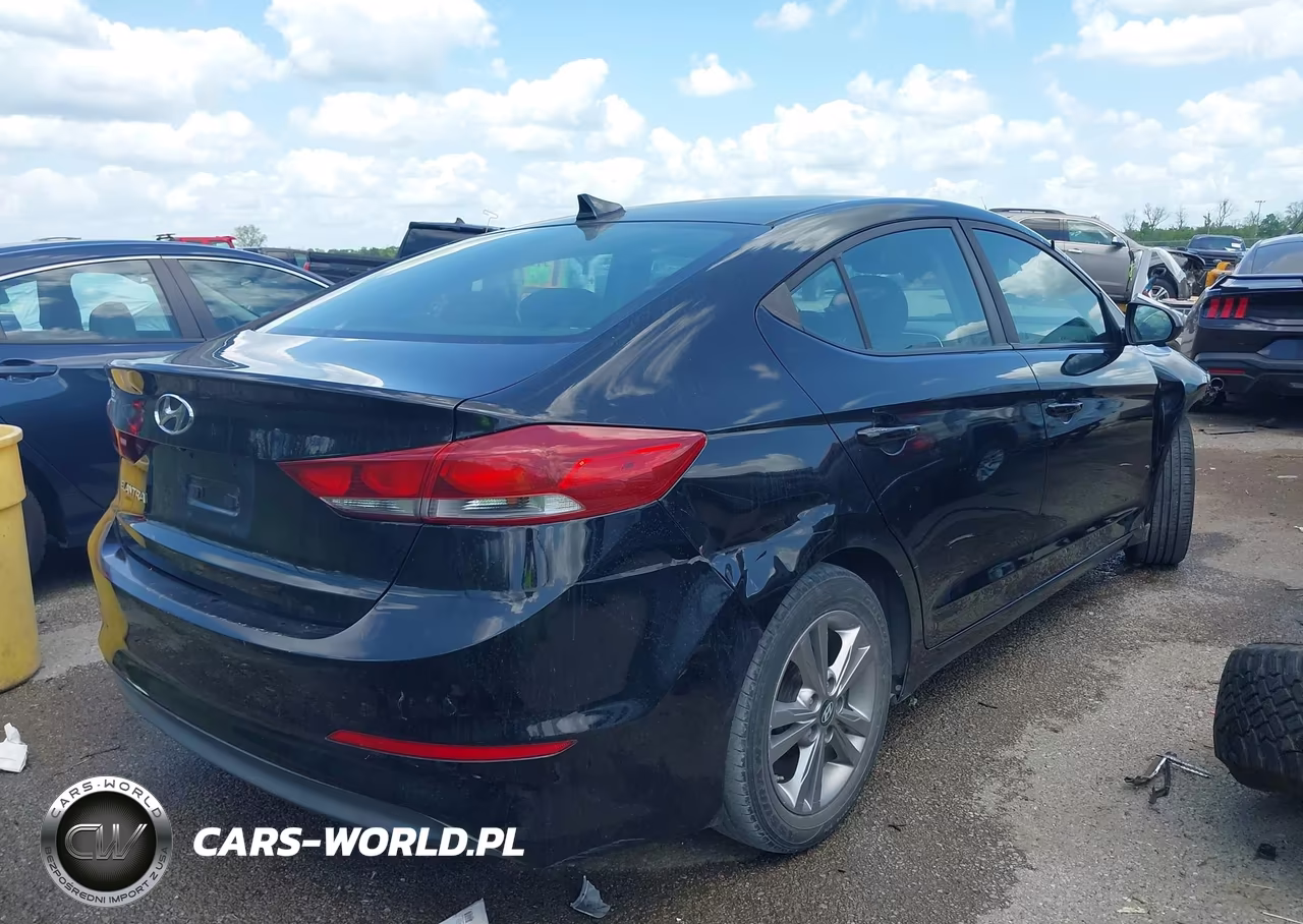 2017 Hyundai Elantra Value Edition VIN:KMHD84LF6HU433095 - 4