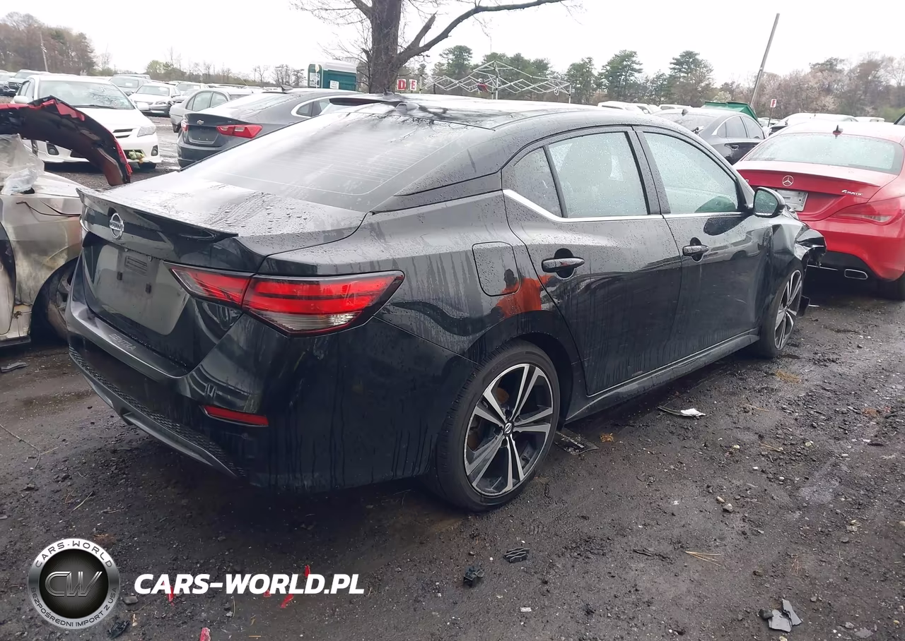 2021 Nissan Sentra Sr Xtronic Cvt VIN:3N1AB8DV6MY285627 - 4
