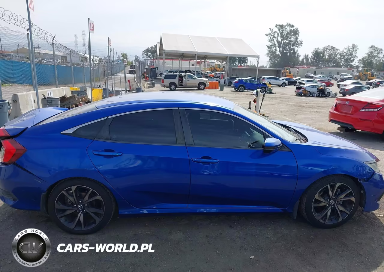 2019 Honda Civic Sport VIN:2HGFC2F87KH500991 - 13
