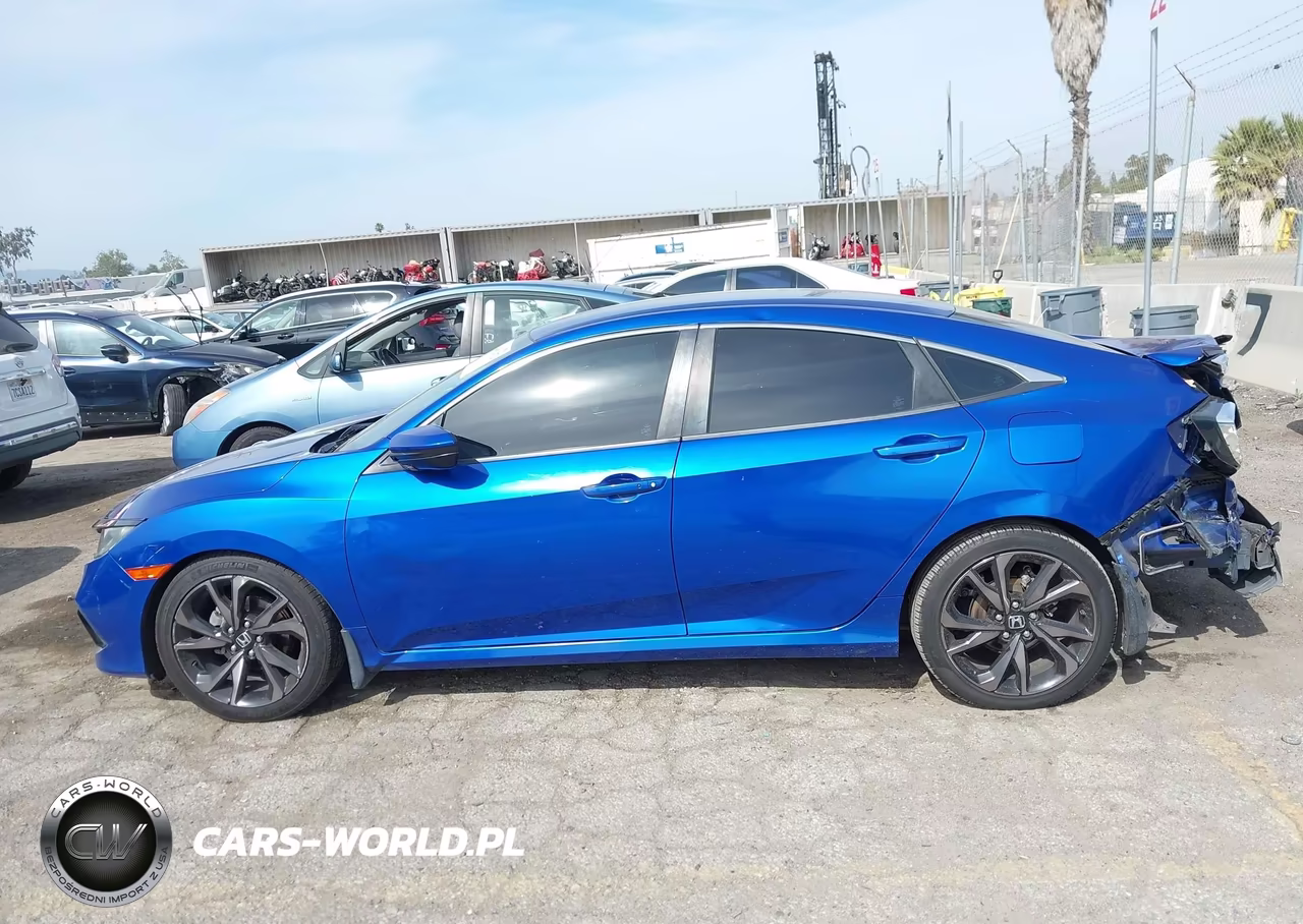 2019 Honda Civic Sport VIN:2HGFC2F87KH500991 - 14