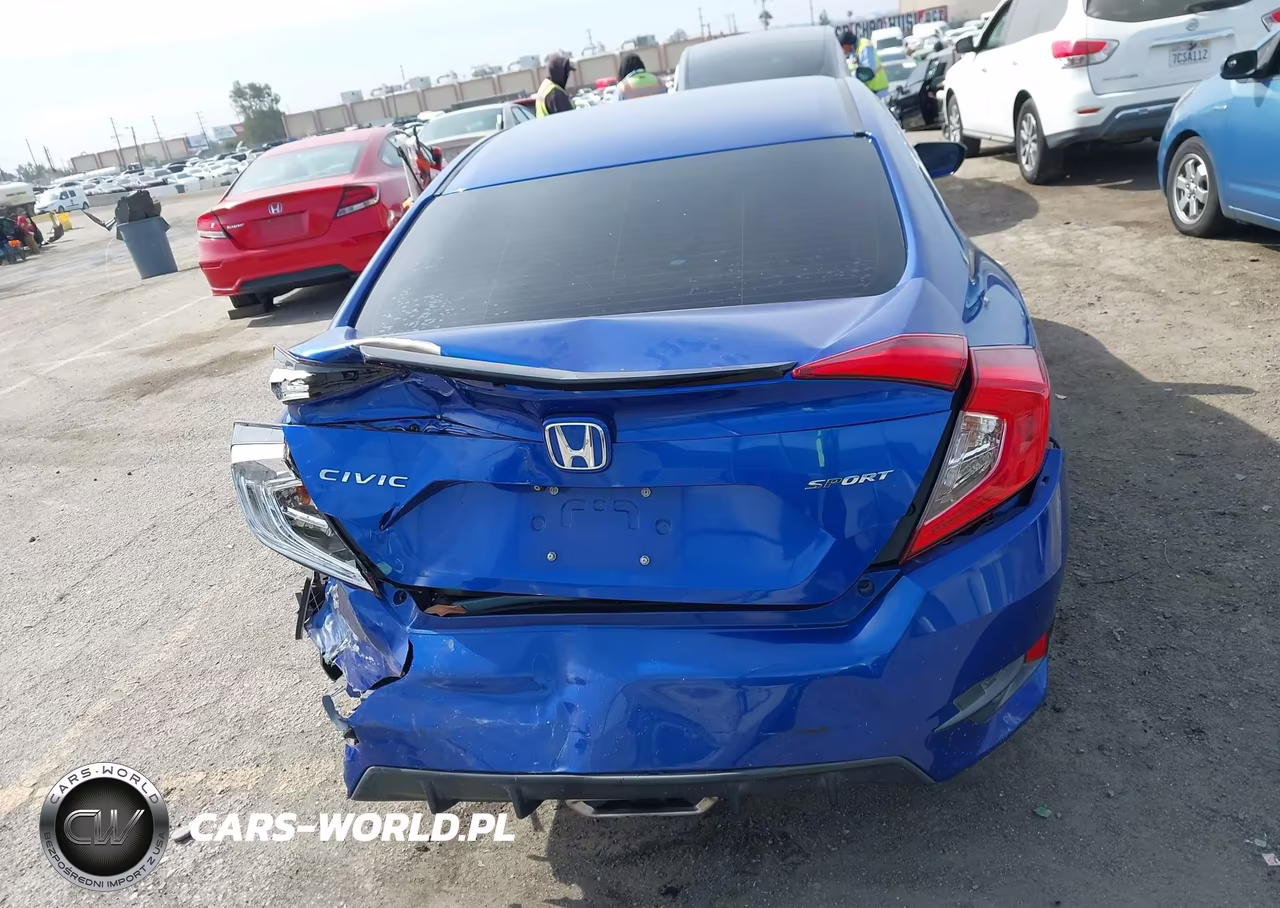 2019 Honda Civic Sport VIN:2HGFC2F87KH500991 - 16