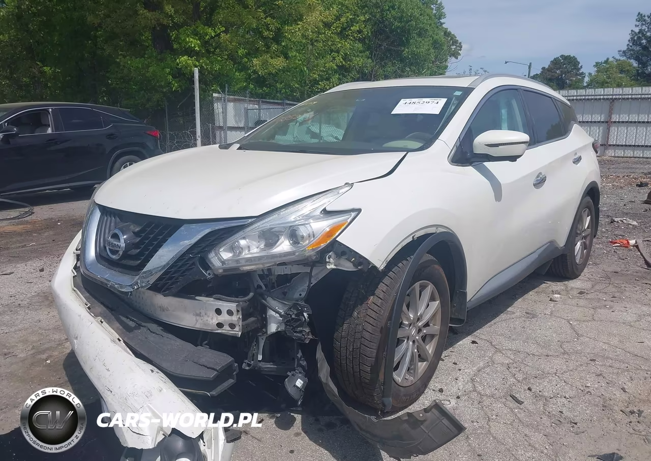 2016 Nissan Murano Sl VIN:5N1AZ2MG3GN159259 - 2