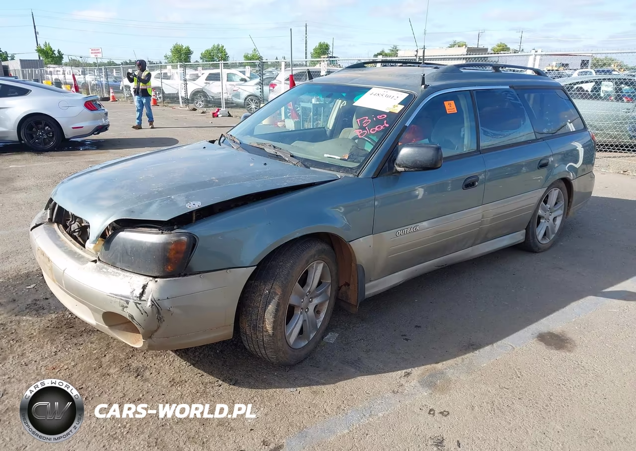 2001 Subaru Outback VIN:4S3BH665016605786 - 2