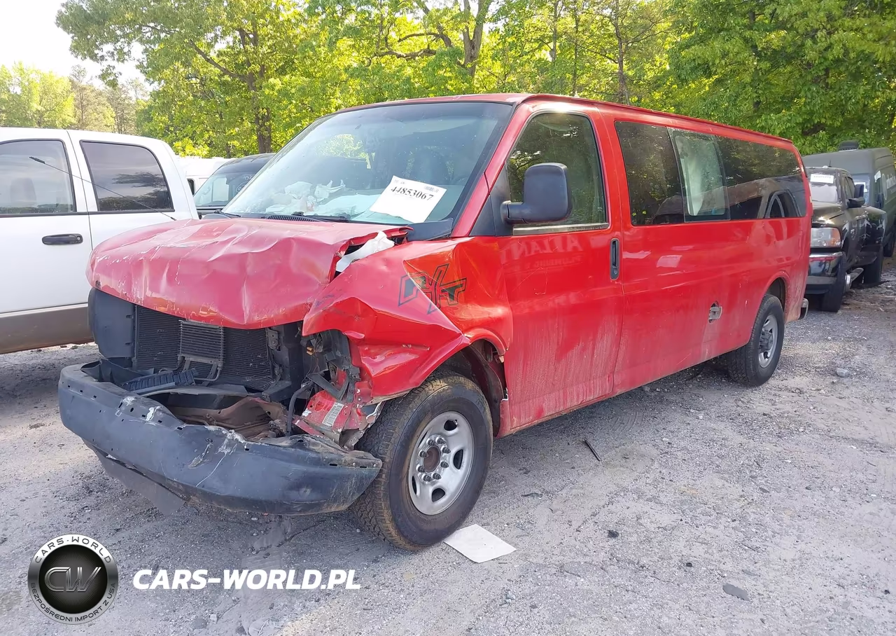 2010 Chevrolet Express 3500 Ls VIN:1GA2GZDG7A1172241 - 2