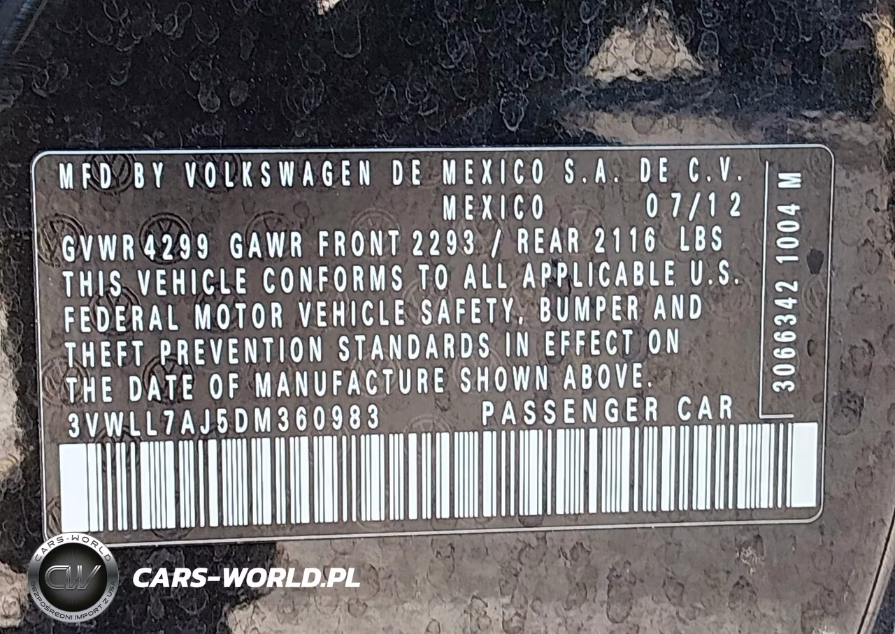 2013 Volkswagen Jetta 2.0L Tdi VIN:3VWLL7AJ5DM360983 - 9