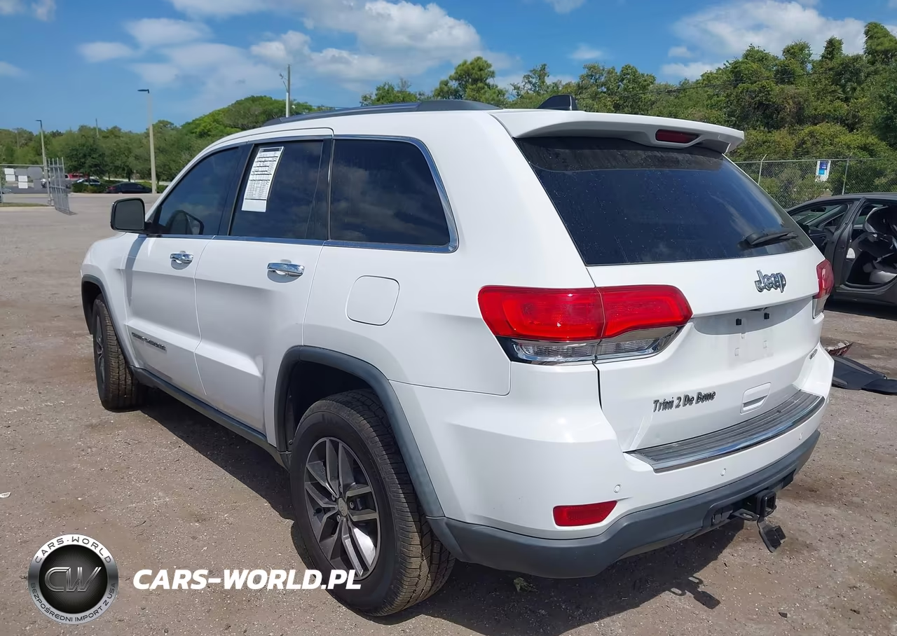 2017 Jeep Grand Cherokee Limited 4X2 VIN:1C4RJEBG8HC793876 - 3