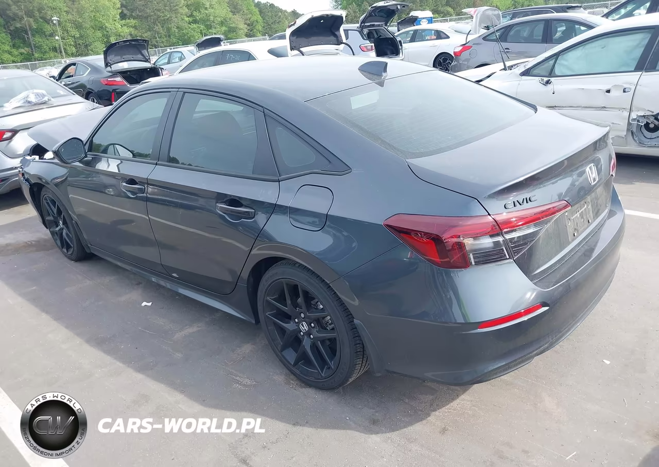 2026 Honda Civic Sport VIN:2HGFE2F51TH504326 - 3