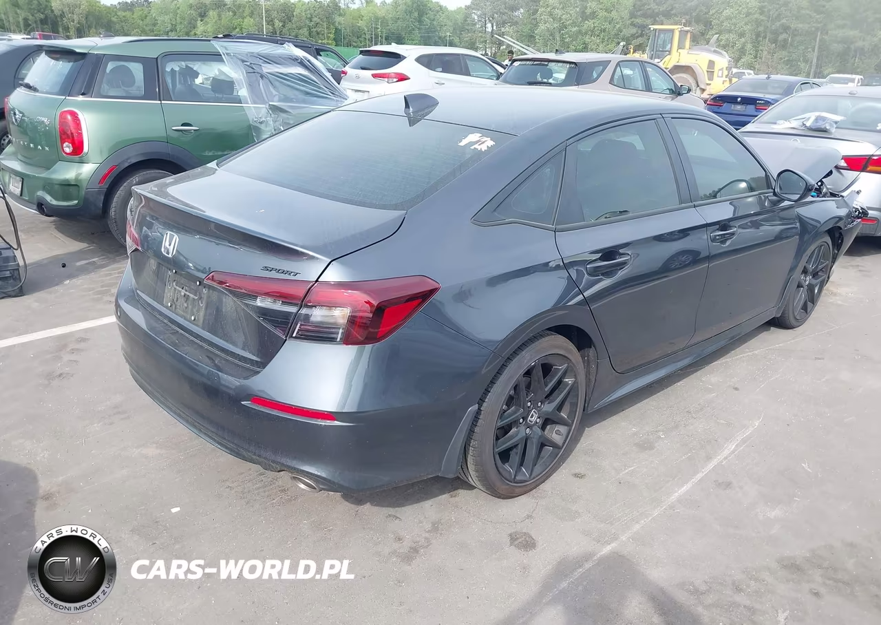 2026 Honda Civic Sport VIN:2HGFE2F51TH504326 - 4