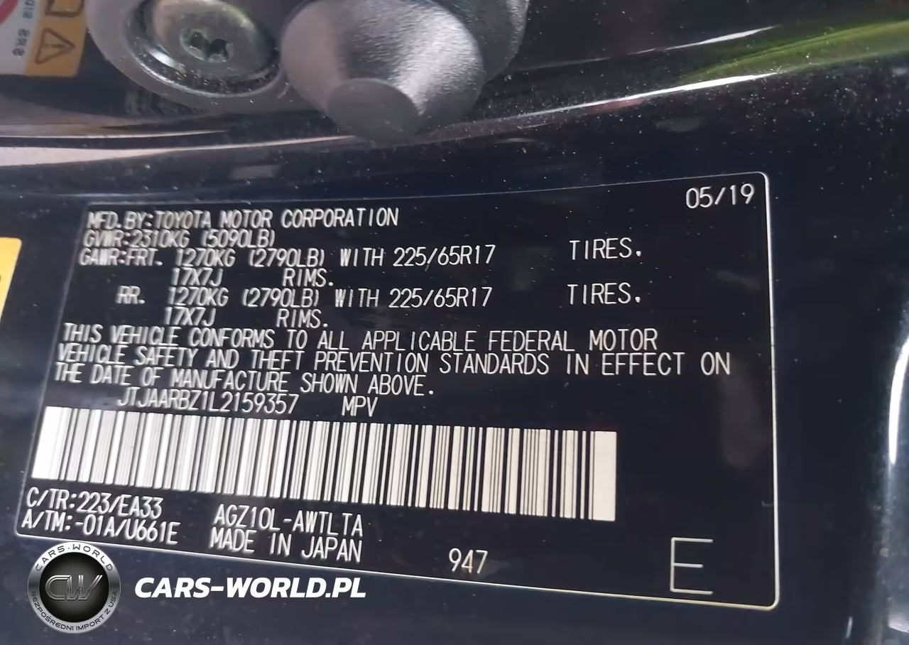 2020 Lexus Nx 300 VIN:JTJAARBZ1L2159357 - 9