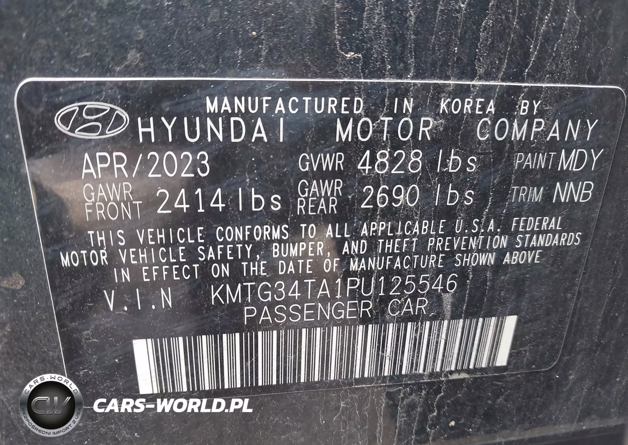 2023 Genesis G70 2.0T Awd VIN:KMTG34TA1PU125546 - 9