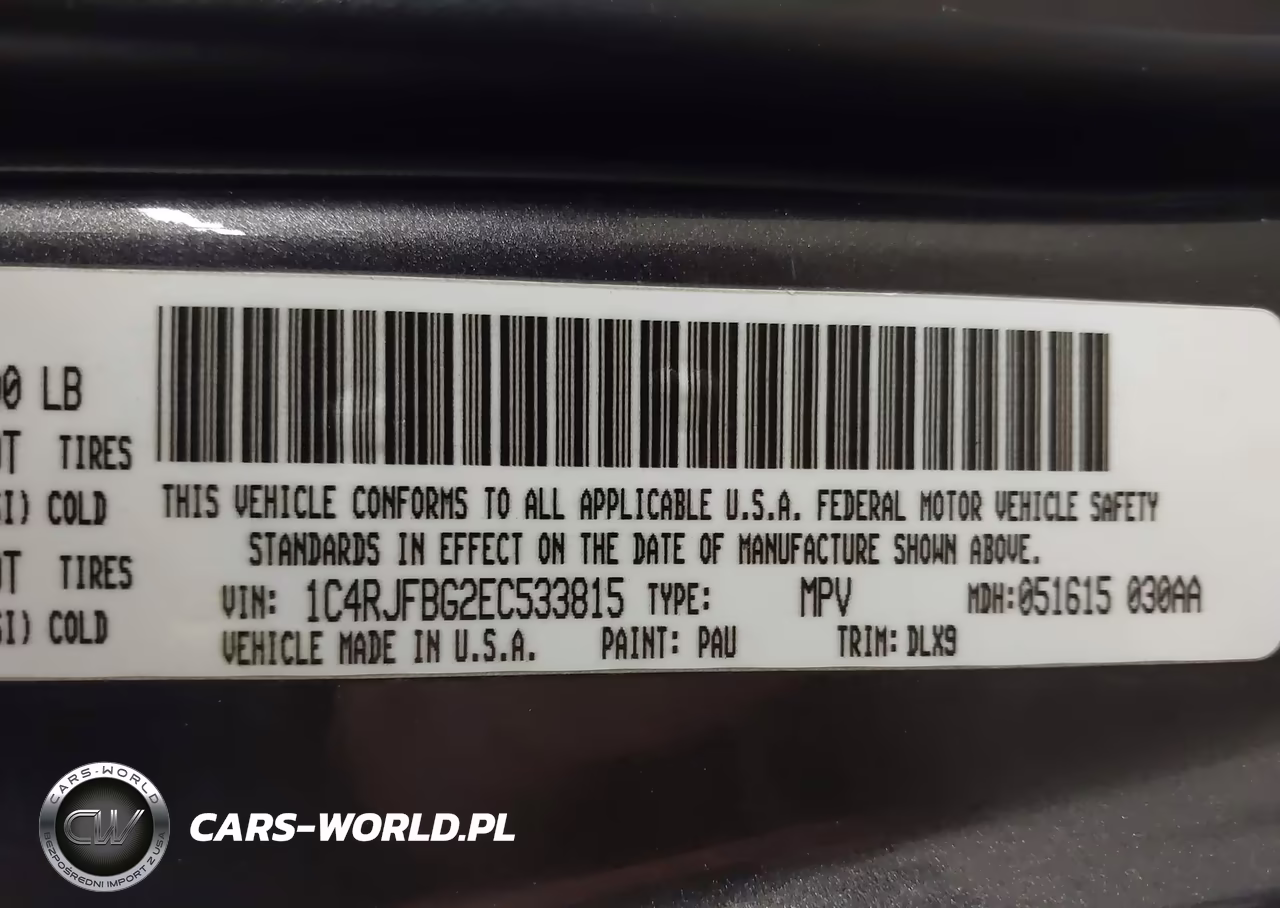 2014 Jeep Grand Cherokee Limited VIN:1C4RJFBG2EC533815 - 9