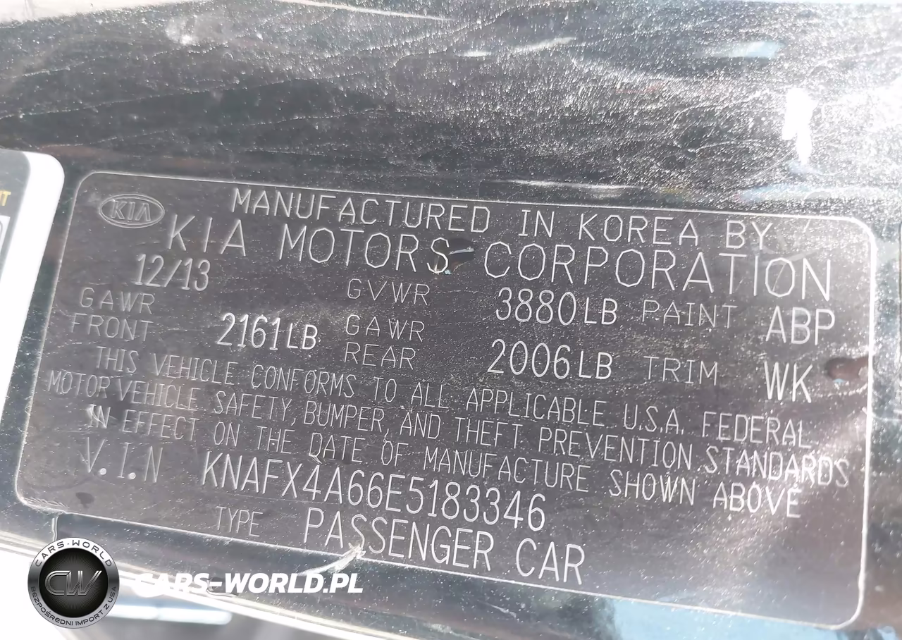 2014 Kia Forte Lx VIN:KNAFX4A66E5183346 - 9
