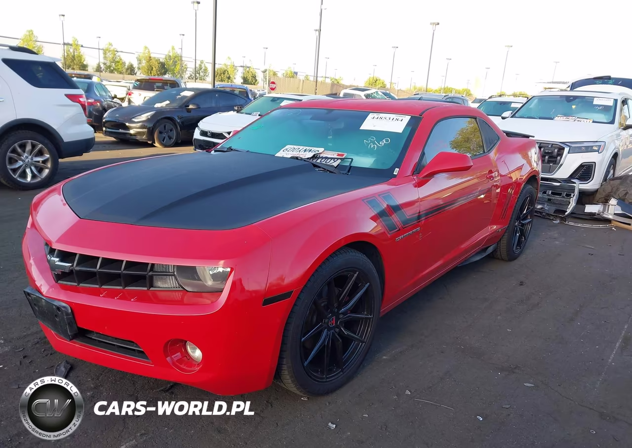 2011 Chevrolet Camaro 2Ls VIN:2G1FA1ED1B9121016 - 2
