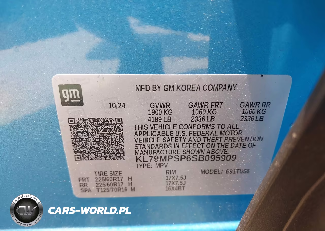 2025 Chevrolet Trailblazer Fwd Lt VIN:KL79MPSP6SB095909 - 9