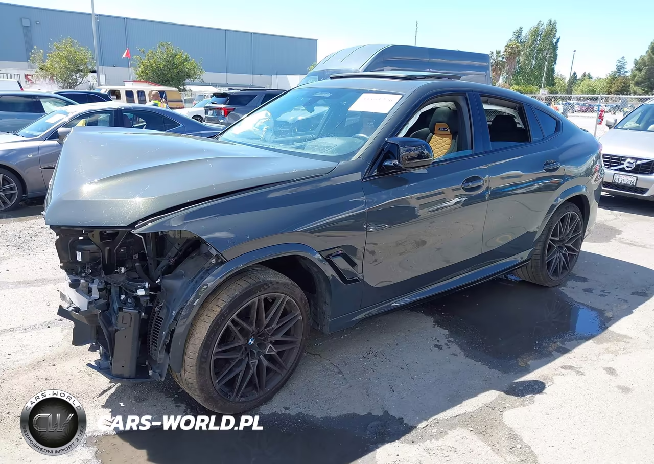 2022 BMW X6 M VIN:5YMCY0C05N9K70885 - 2